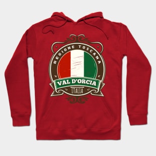 Val d'Orcia ---- Italia Retro Design Hoodie